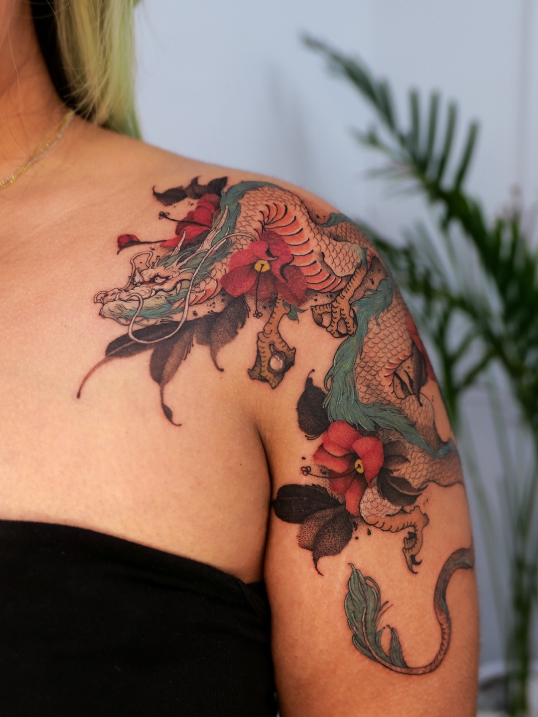 Color tattoo by Onyo